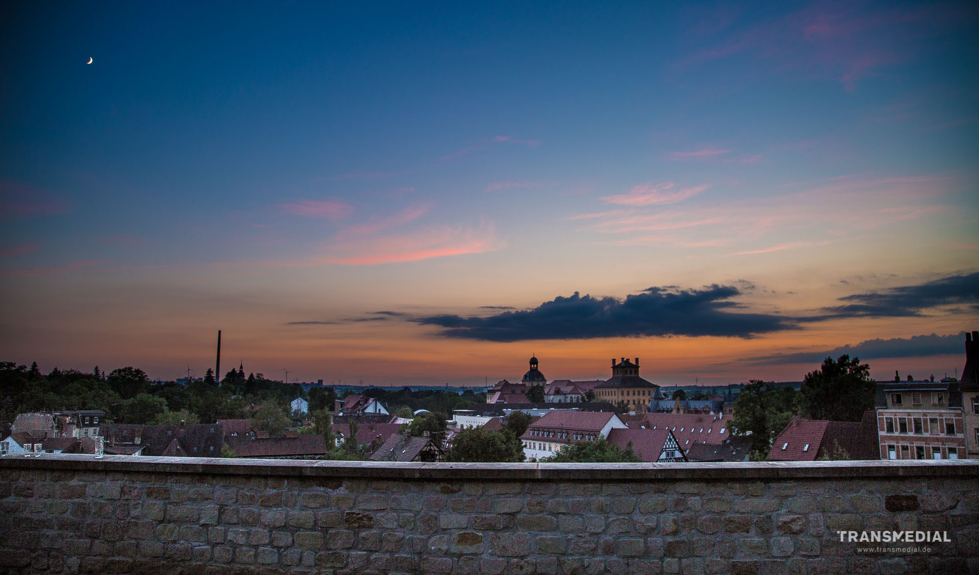 Beitragsbild Architekturpreis für Altmarkt Zeitz; Blick vom Franziskanerkloster Zeitz