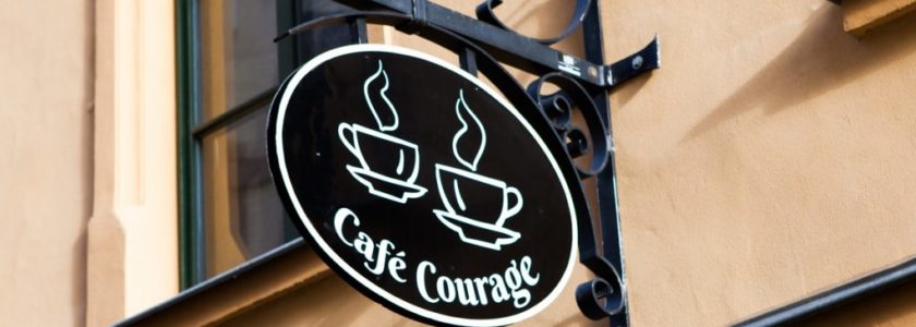 Den Mutigen gehört die Stadt – Café Courage