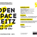 Flyer Eröffnung Offspace